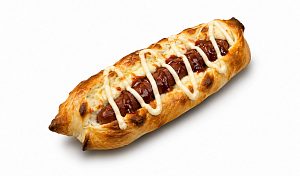 Хот-дог с говяжьей сосиской