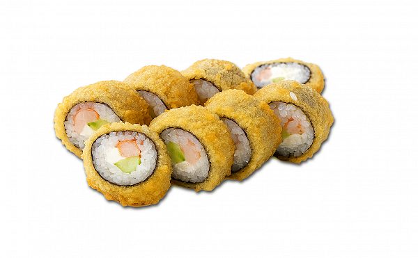 Темпурные роллы с креветкой
